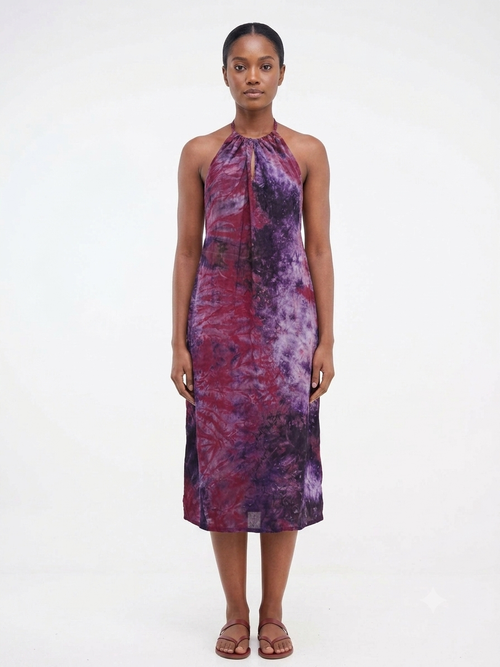 Zambarau Midi Backless Dera