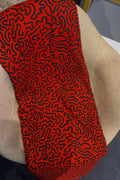 Red Ankara Blanket
