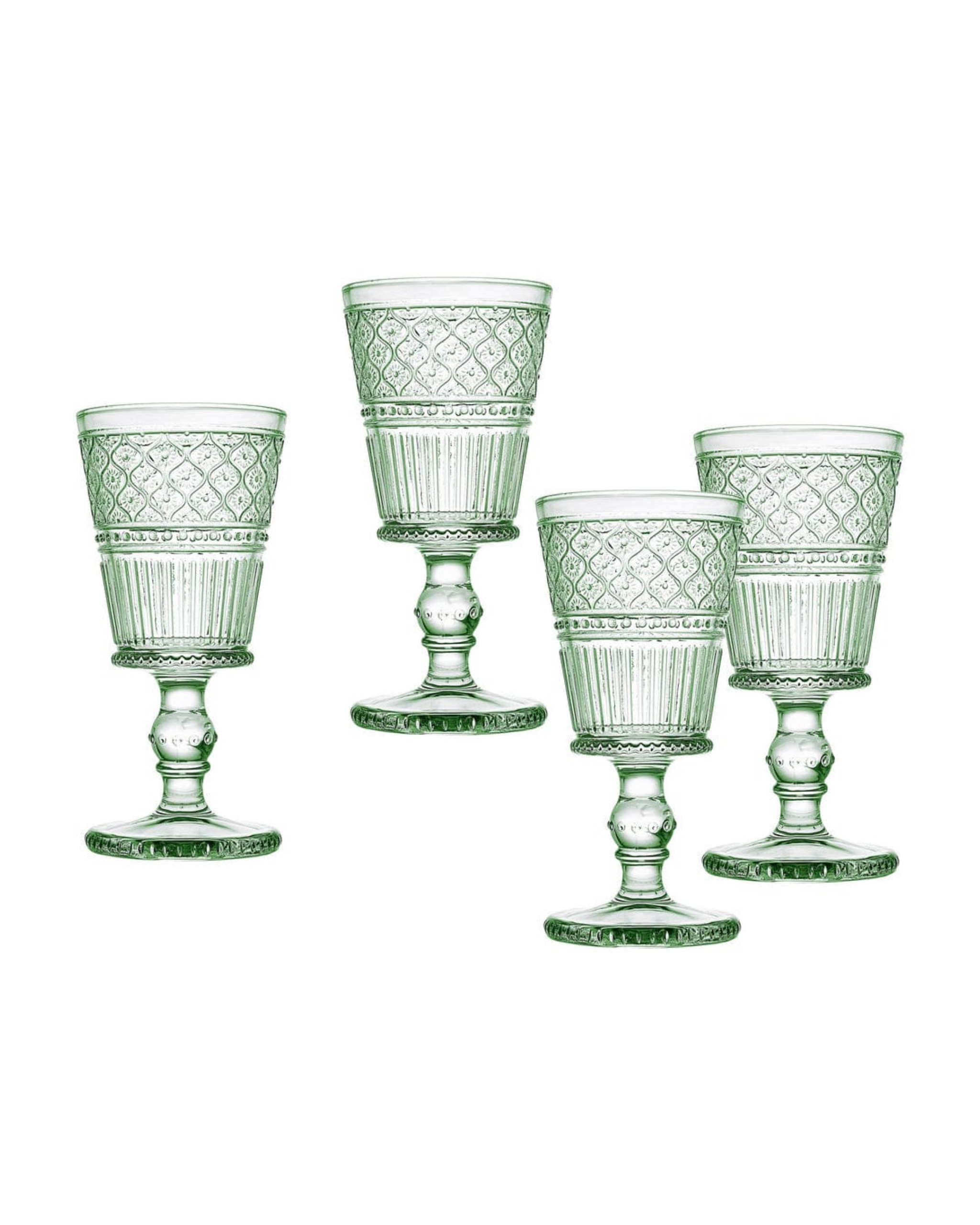 Victorian Era wine goblets