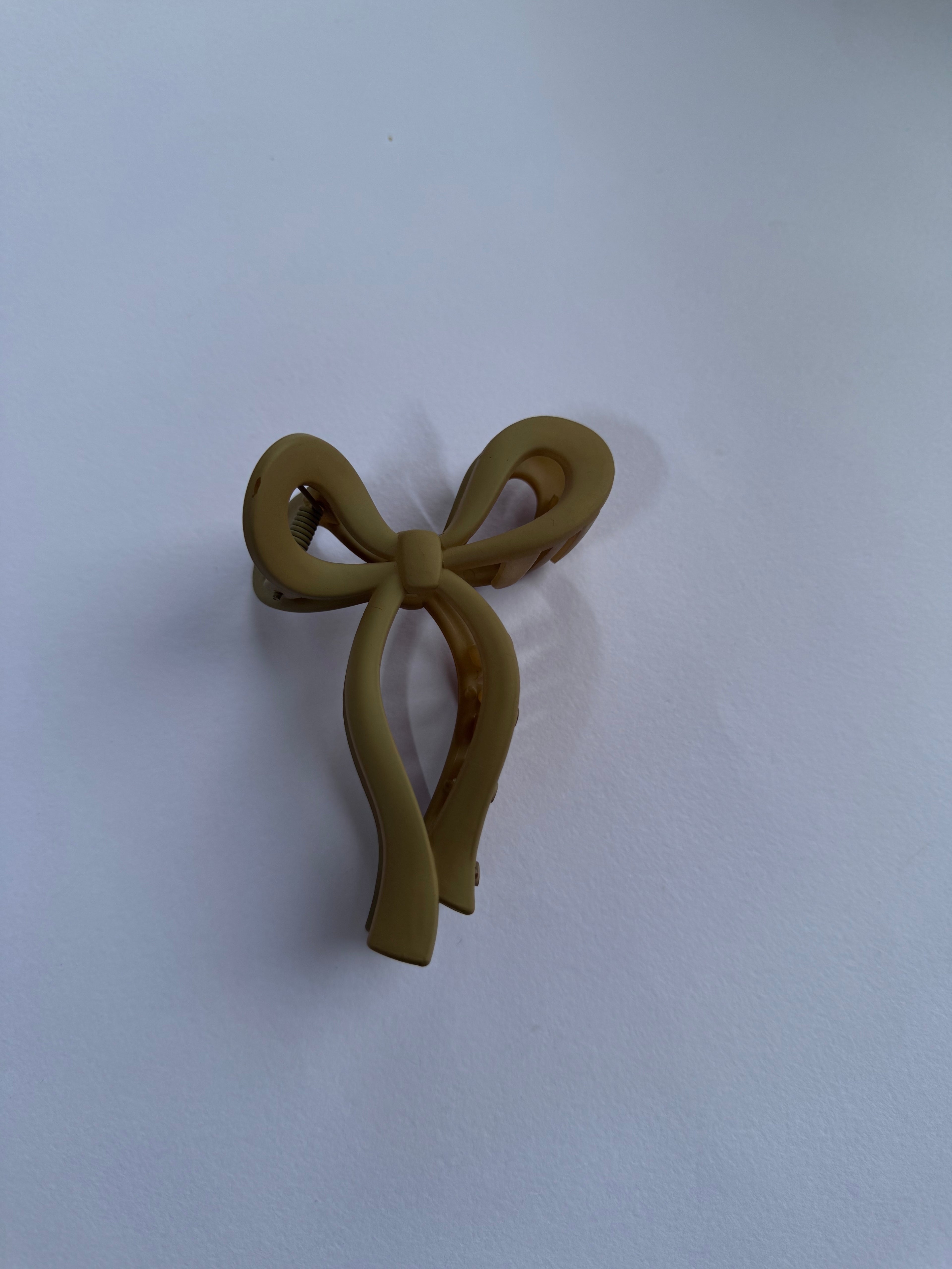 Brown Bow Hair Clip