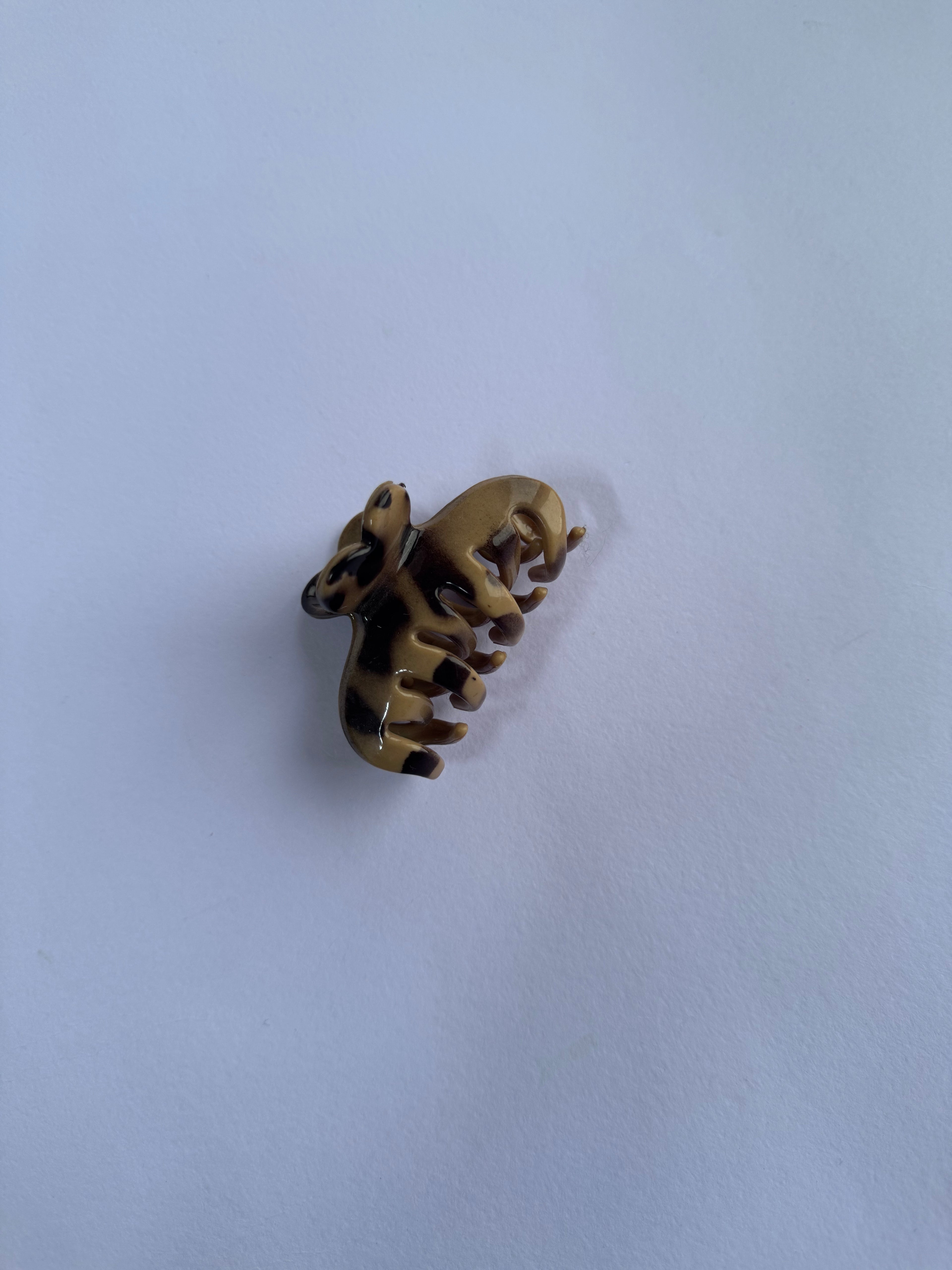 Brown Claw Clip