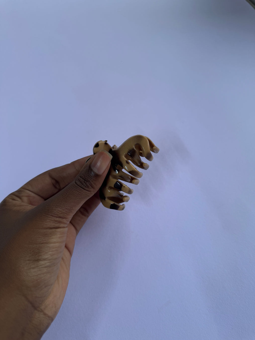 Brown Claw Clip