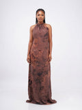 Earthy Brown Backless Dera