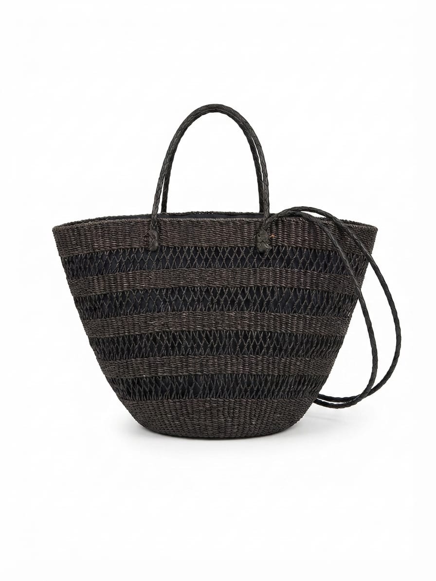 Brown Sisal Bag