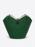 Green sisal bag