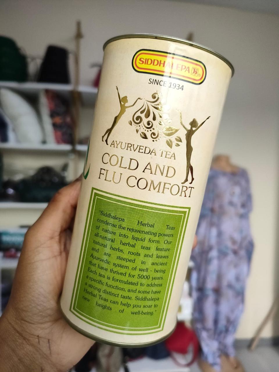 Ayur Cold and Flu Comfort Tea