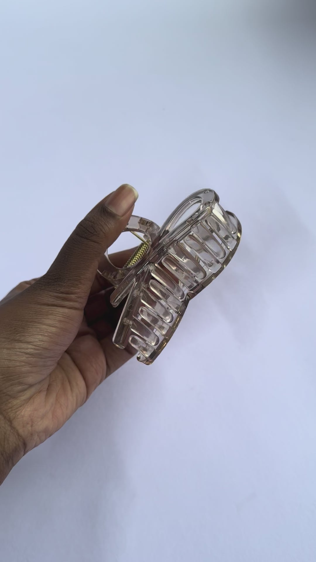 Clear Claw Clip